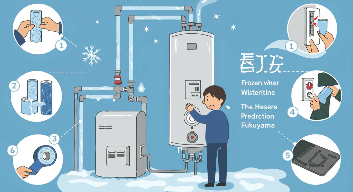 【福山】給湯器凍結!今すぐできる防止策5選