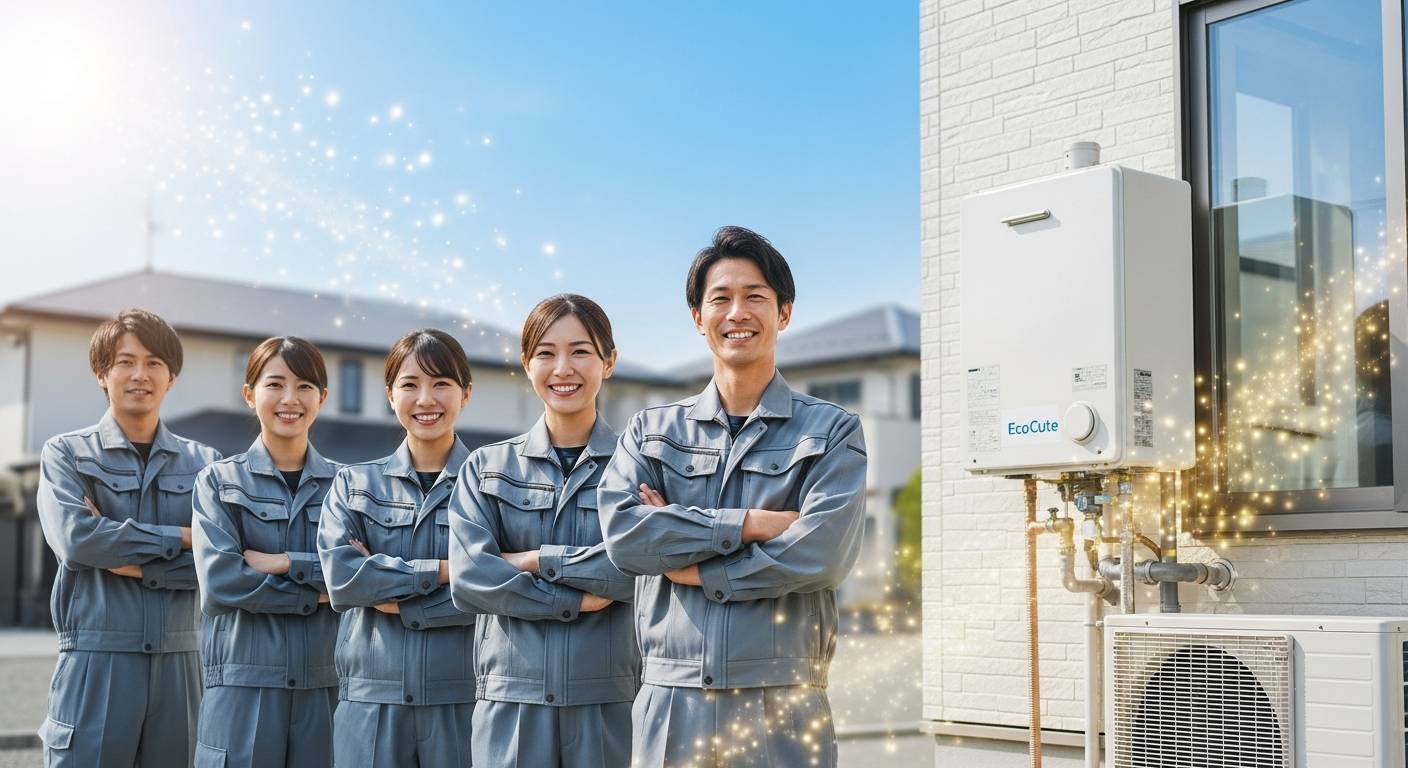 【2026年最新】福山市でエコキュート交換即日対応の神業者5選