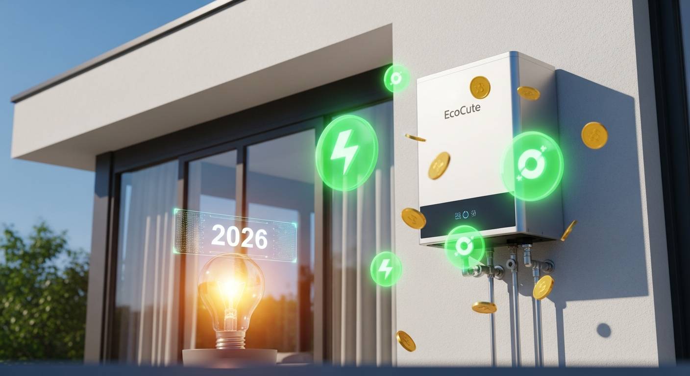 2026年最新版！エコキュートで電気代を劇的に削減する裏ワザ大公開