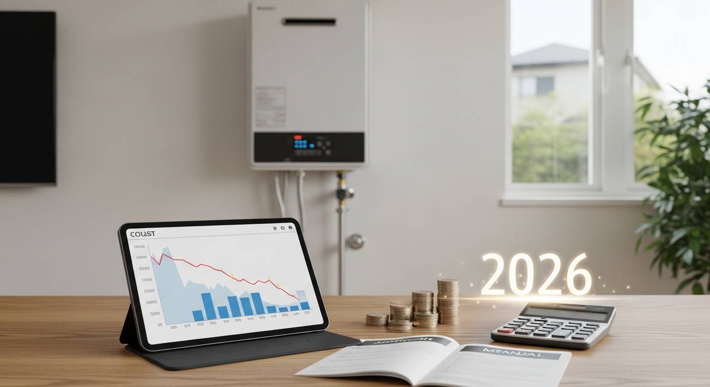 2026年最新光熱費対策！ガス給湯器のランニングコスト見直しマニュアル