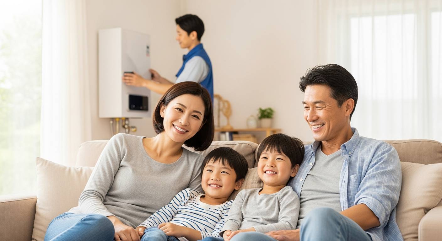 家族を守る給湯器定期点検の必要性とトラブルゼロの安心生活の作り方