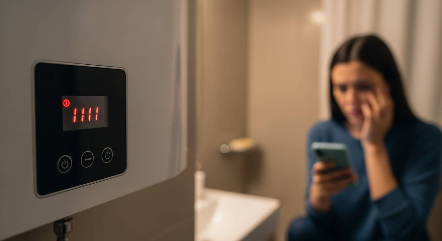 お風呂に入れない！給湯器エラーコード111を自力で解決した私のリアルな体験談