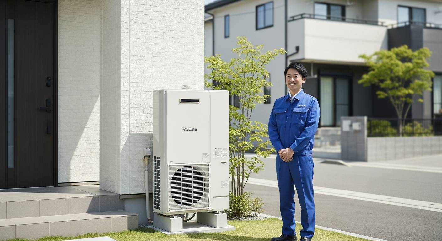 福山市のエコキュート交換即日対応！2026年の省エネ基準をクリアする秘訣