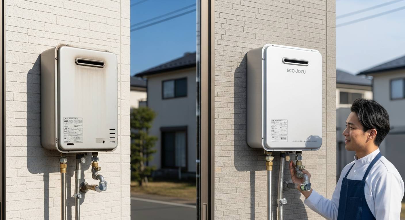 光熱費もダウン？福山市の給湯器BeforeAfter大特集