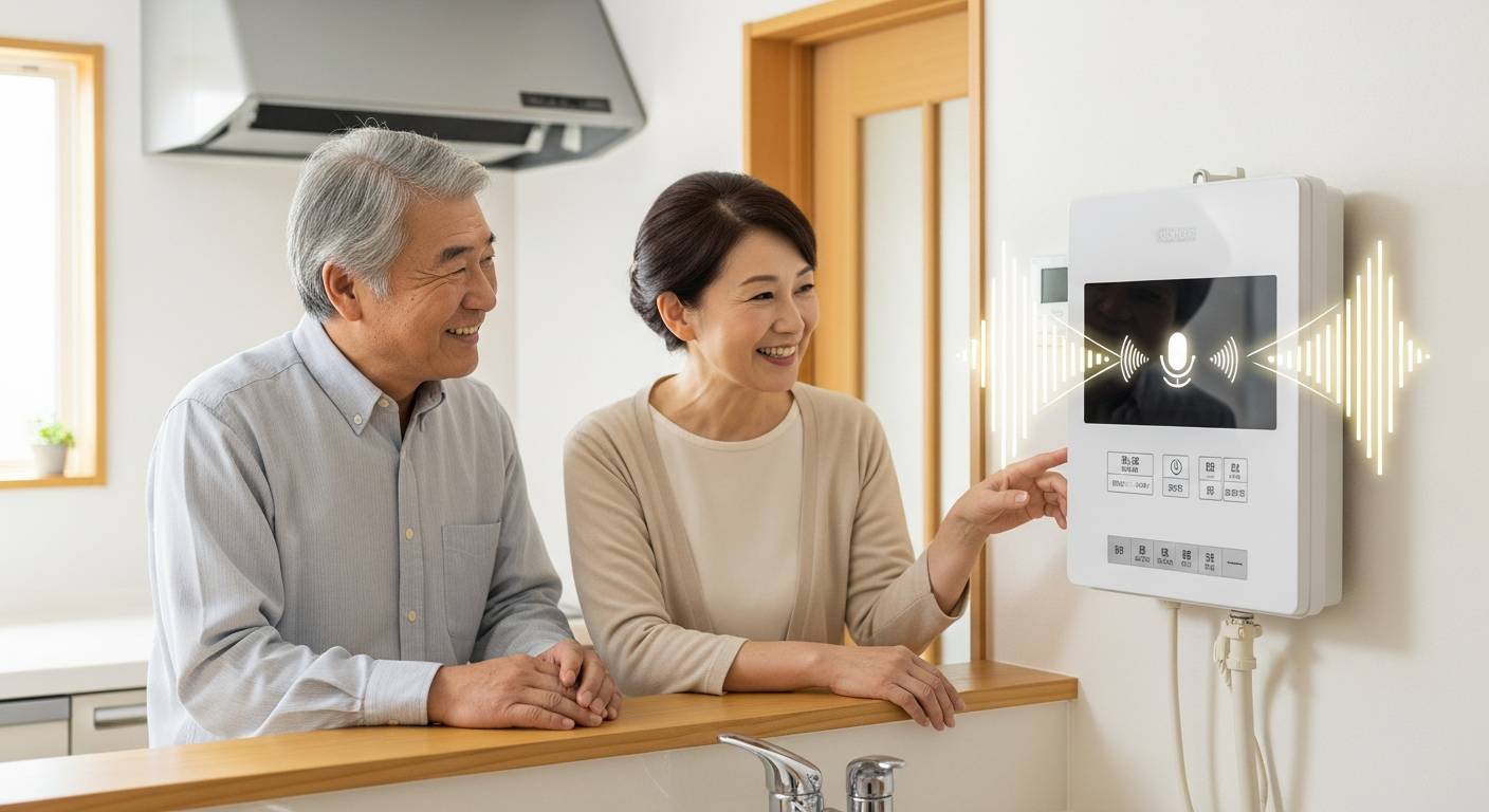高齢者宅の給湯器トラブルを防ぐ！音声案内機能のメリットと最新の補助金事情