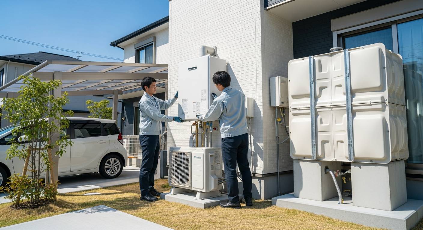 福山市エコキュート交換即日レポート！2026年最新機種を実際に導入してみた