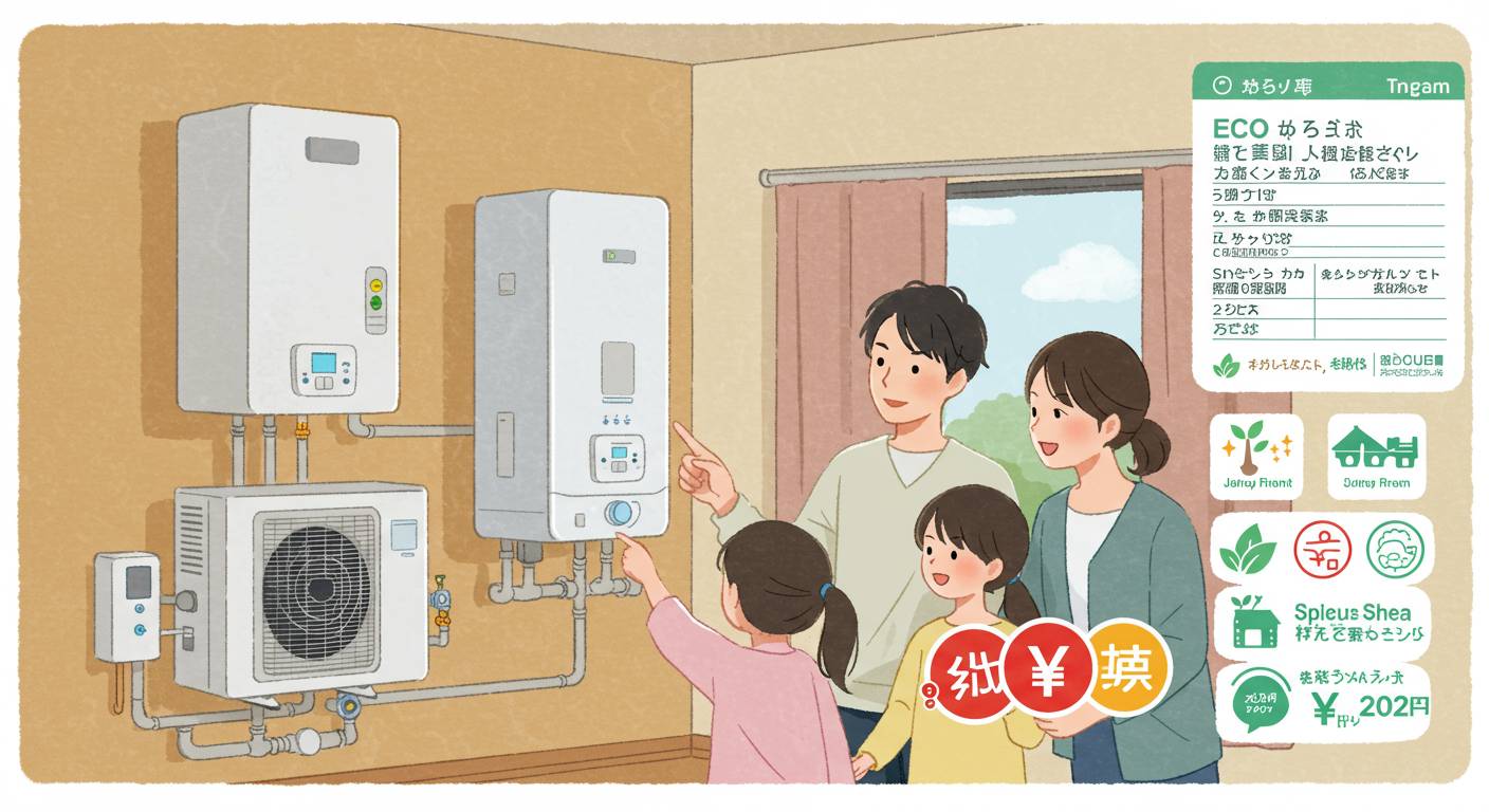 【速報】エコキュート補助金2024年度版、子育て世帯向け優遇措置とは？