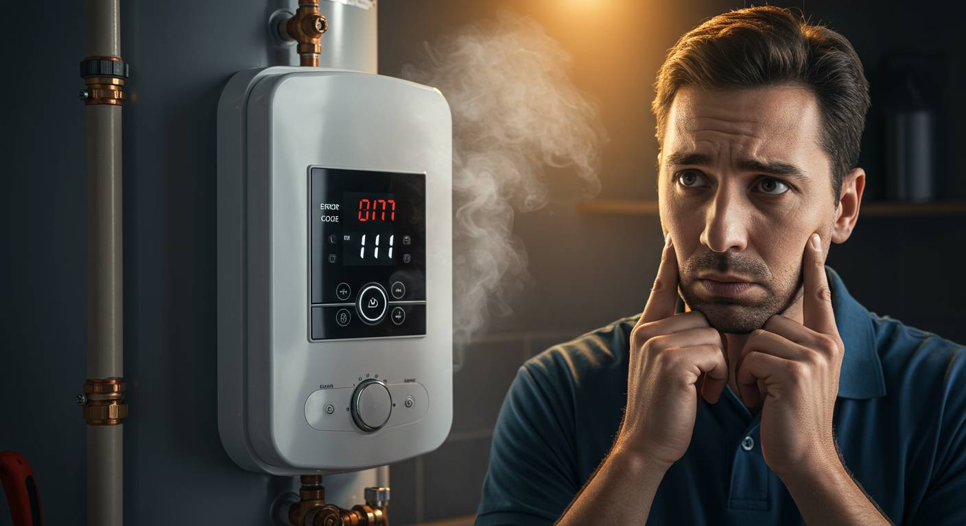 給湯器エラーコード111が表示された!プロが教える簡単対処法