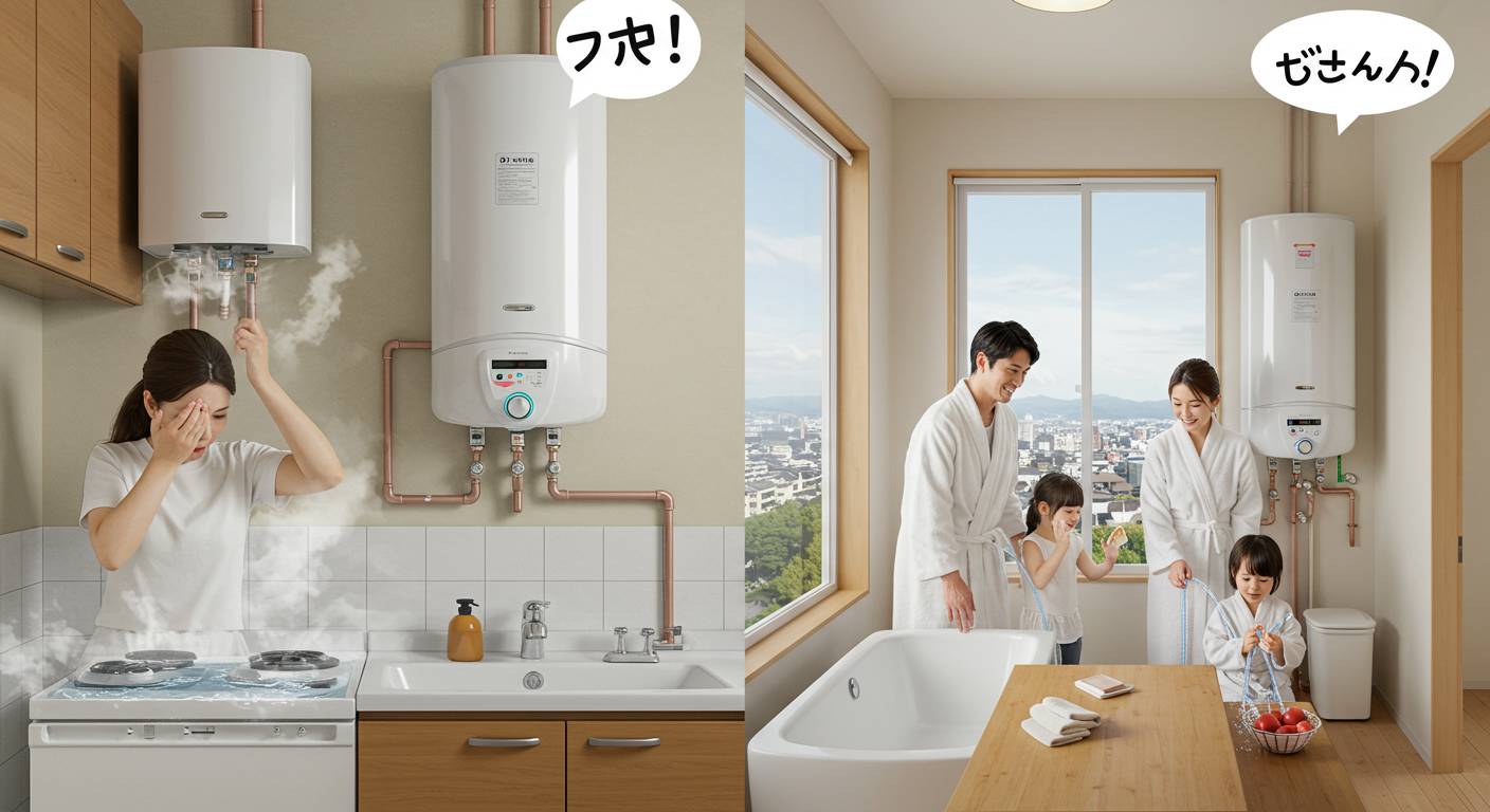 福山市で人気沸騰中！最新給湯器導入で暮らしが変わる事例集