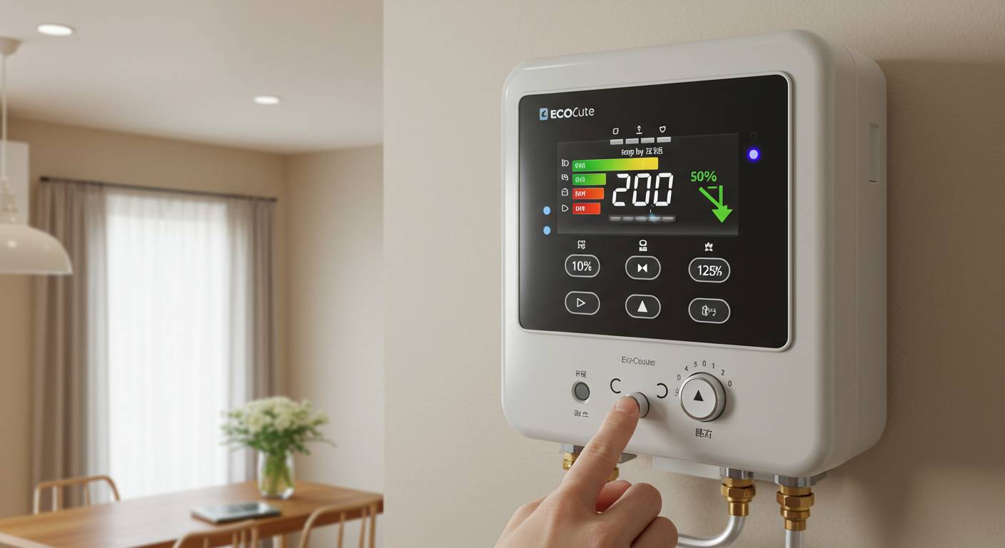 エコキュート電気代削減の極意！設定を変えるだけで変わる驚きの効果