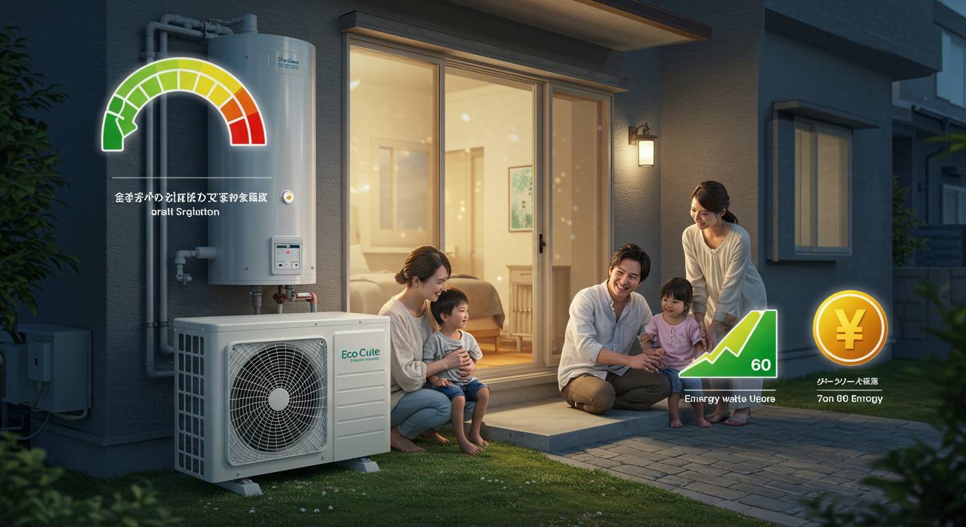 最新補助金情報付き！エコキュート導入で家計にやさしい暮らし