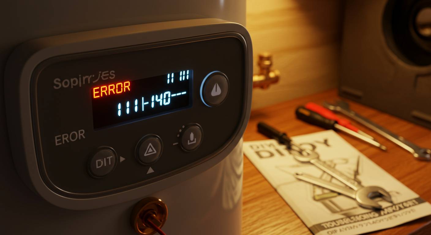 【DIY可能？】給湯器エラーコード111・140の修理難易度と自己解決のコツ