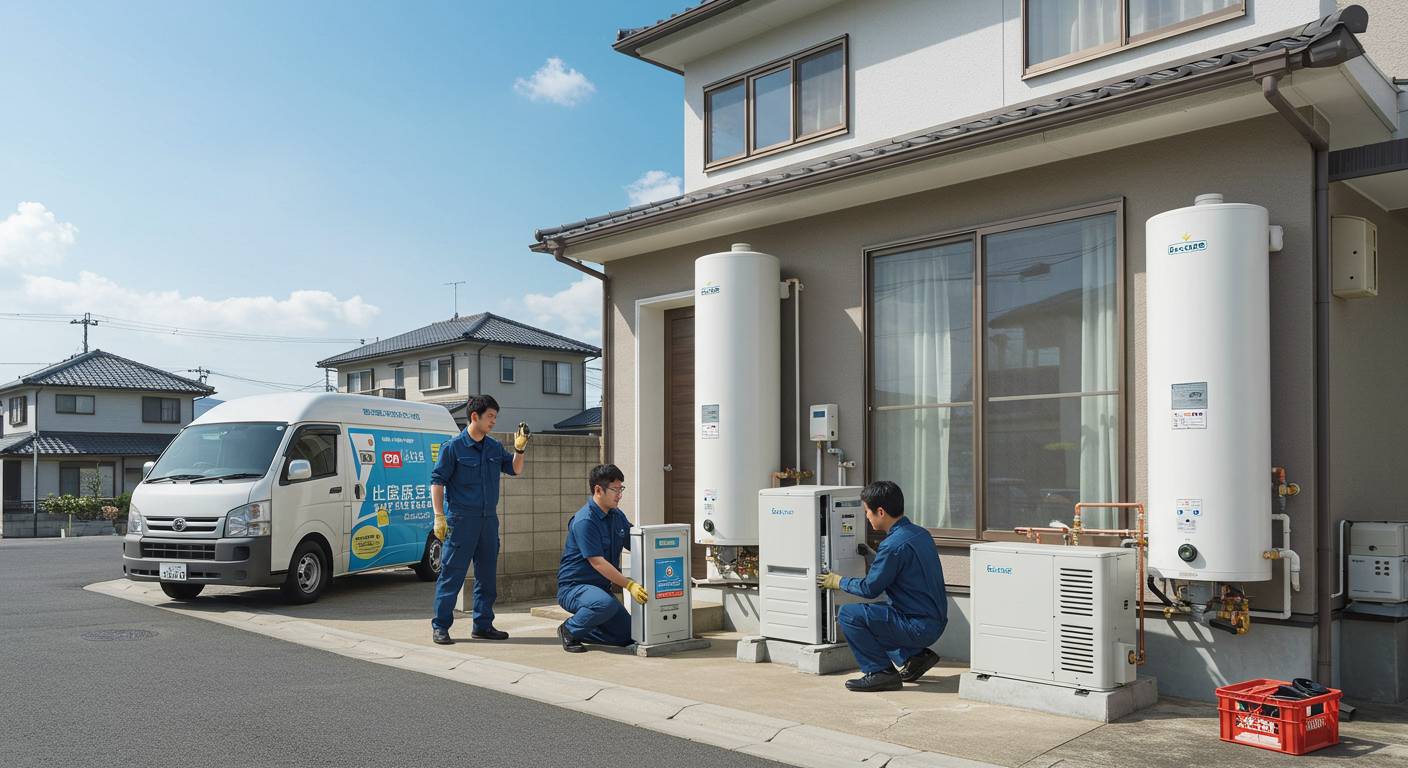 福山市エコキュート交換、即日対応で快適生活を取り戻す方法