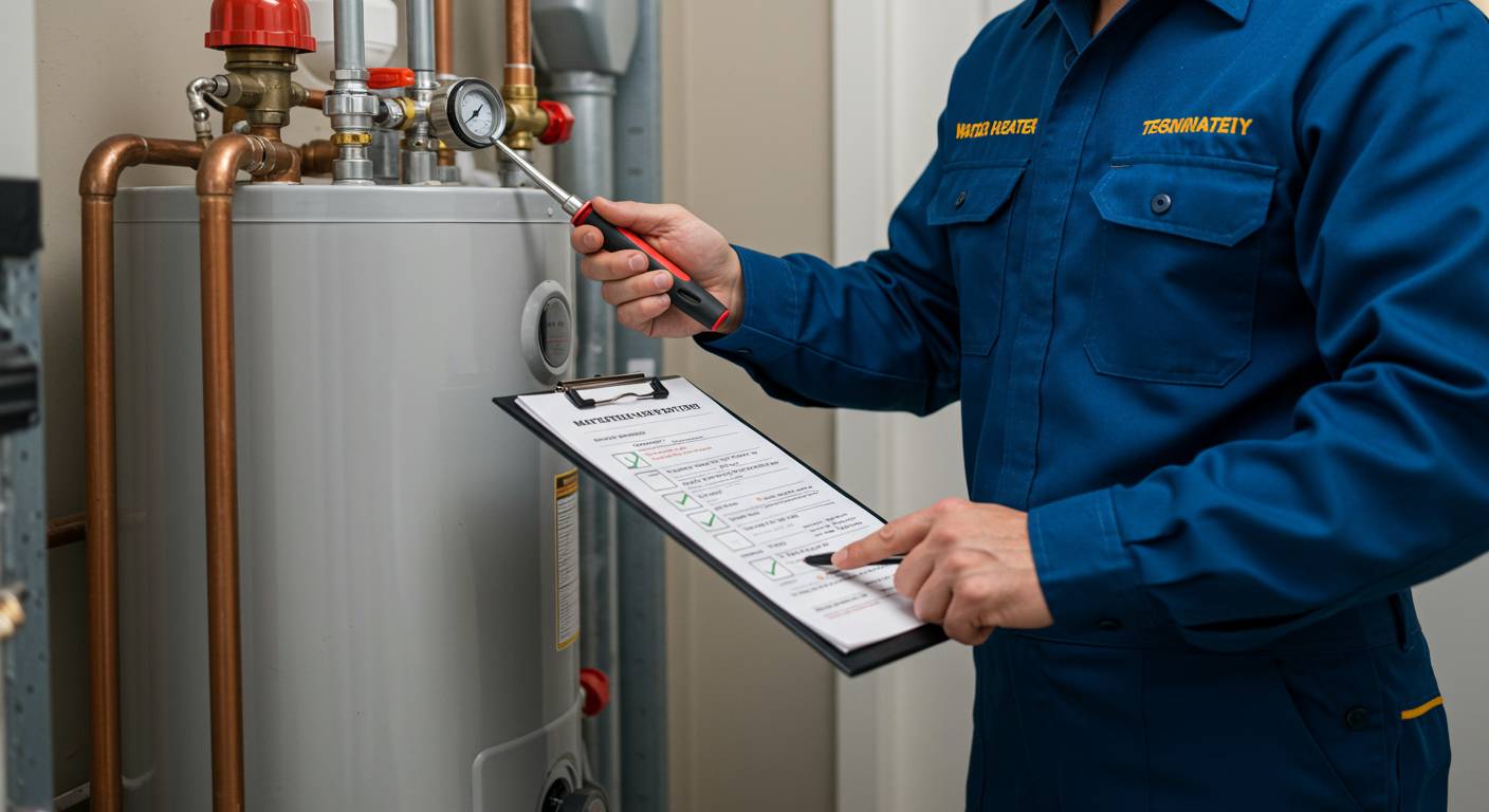 見落としがちな給湯器の定期点検項目と費用相場