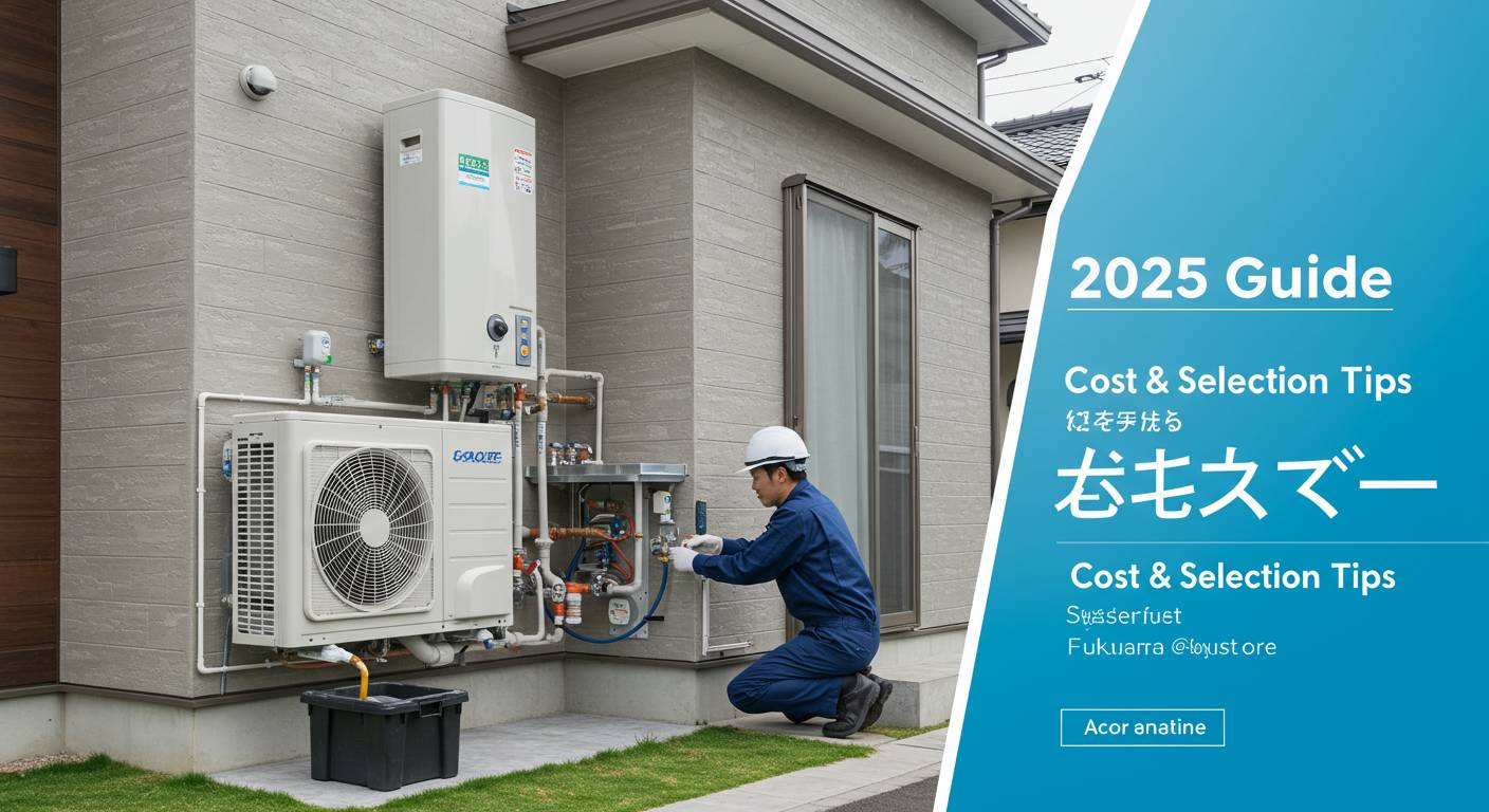 福山市のエコキュート設置費用相場と選び方2025年最新版