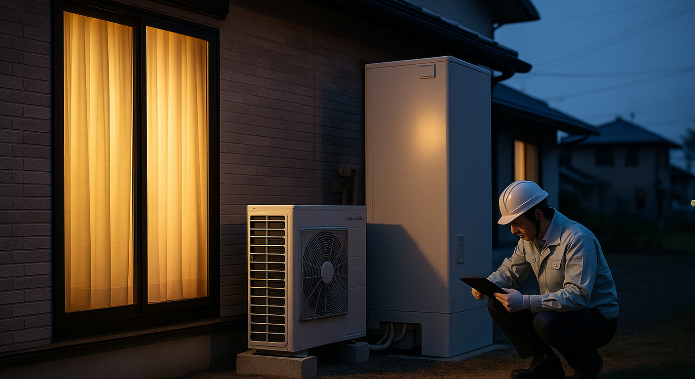 即日で湯気を取り戻すために―「お湯が出ない」を生活時間で解決する