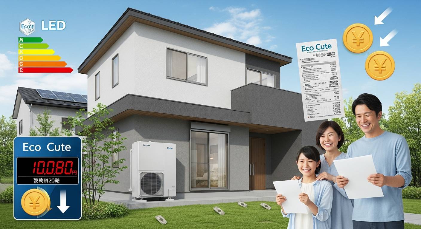 電気代高騰時代のエコキュート活用術！月5000円削減の秘訣