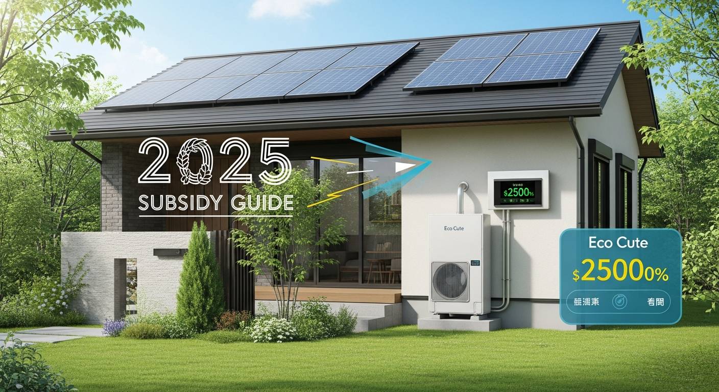 2025年最新版！エコキュート補助金を最大限に活用するための完全ガイド