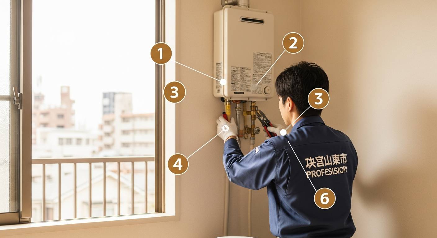 プロが教える！福山市での給湯器交換で失敗しない5つのポイント