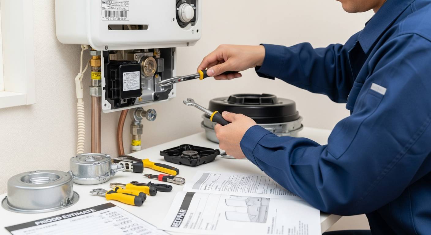 府中市ガス給湯器の故障パターンと修理費用の相場：業者選びのポイント解説