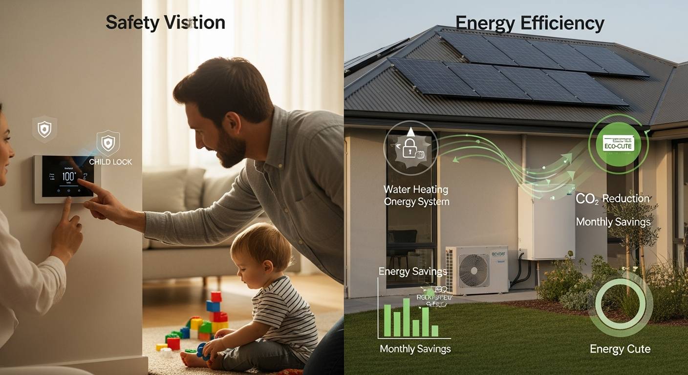 子育て世代必見！エコキュートの安全機能と省エネ効果の両立術