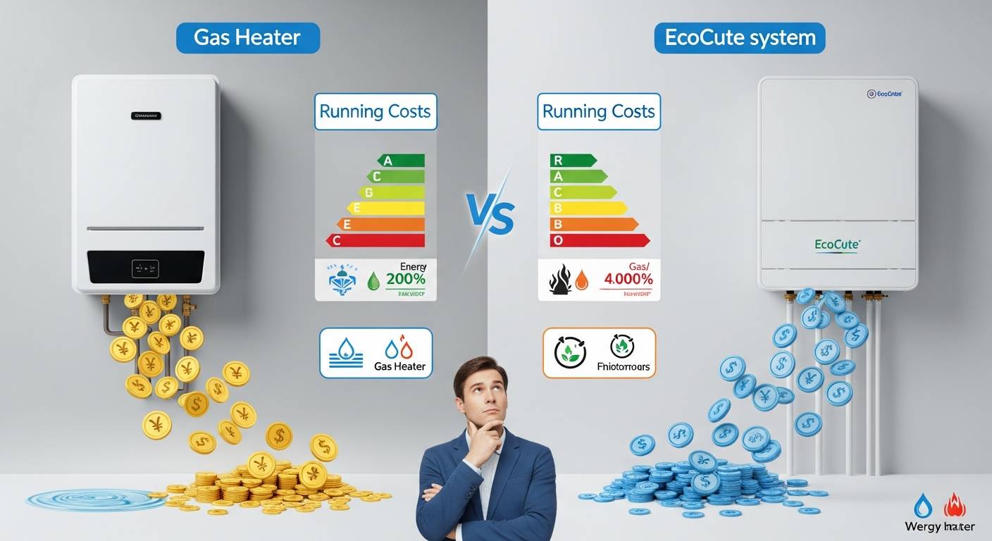 ガス給湯器とエコキュートのランニングコスト徹底比較で見えた結論
