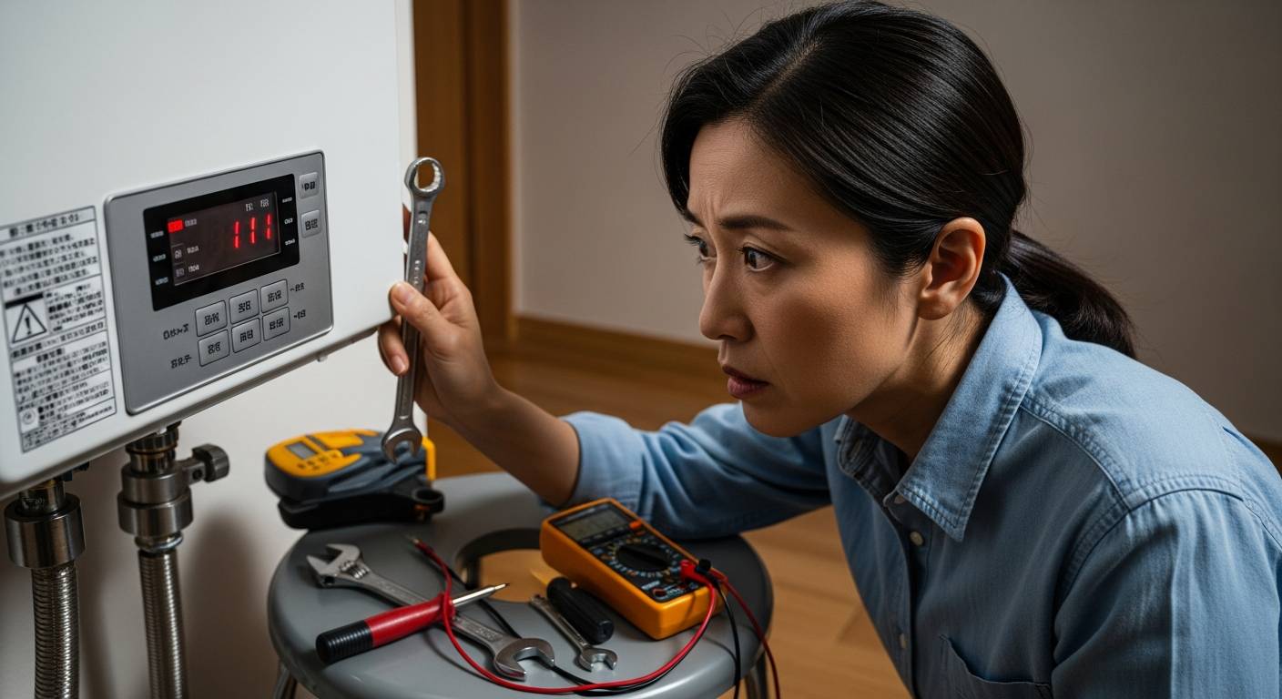 寿命？それとも一時的なトラブル？給湯器エラーコード111の見極め方
