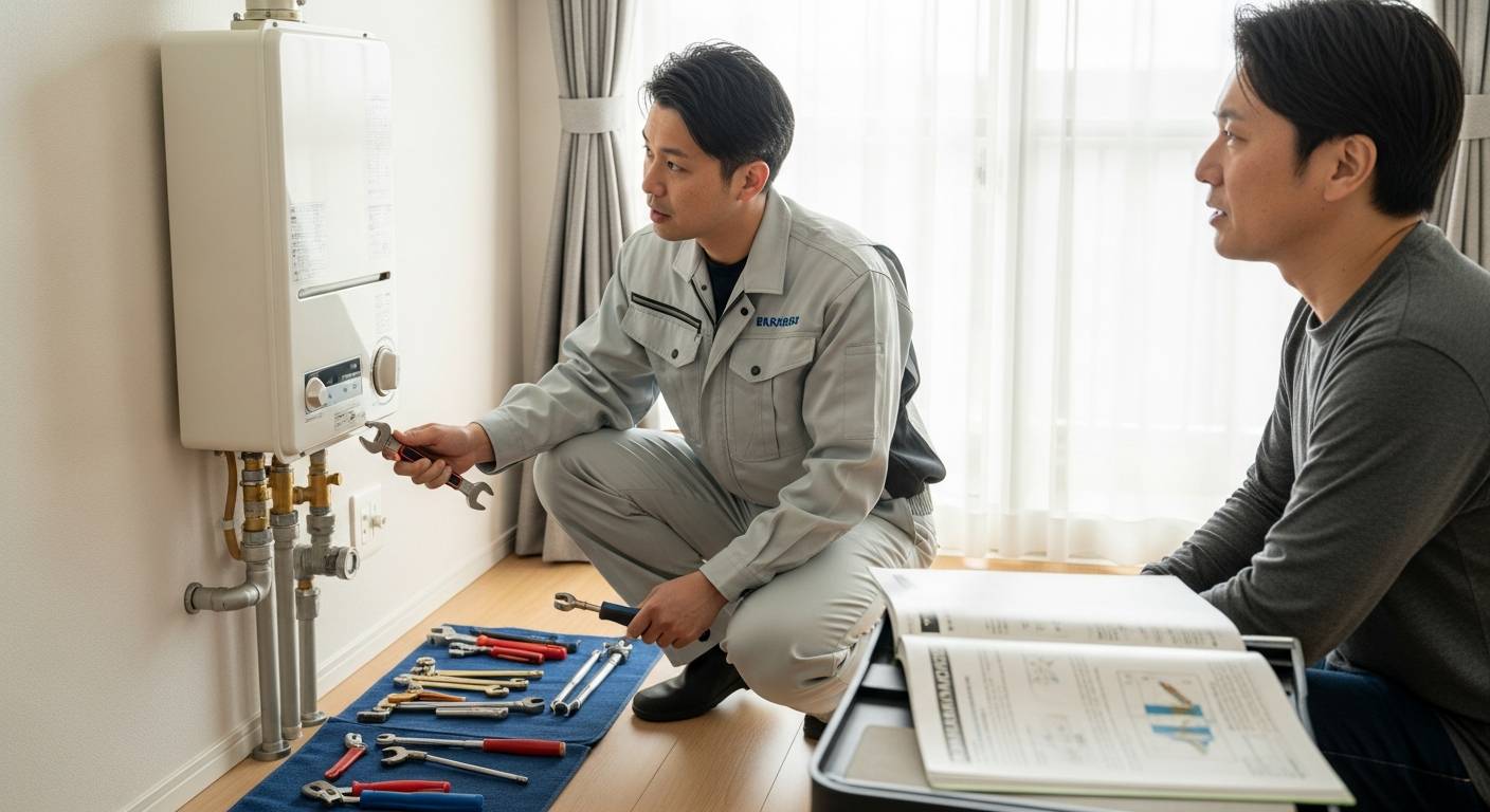 府中市ガス給湯器トラブル解決ガイド：修理のプロが教える長持ちの秘訣