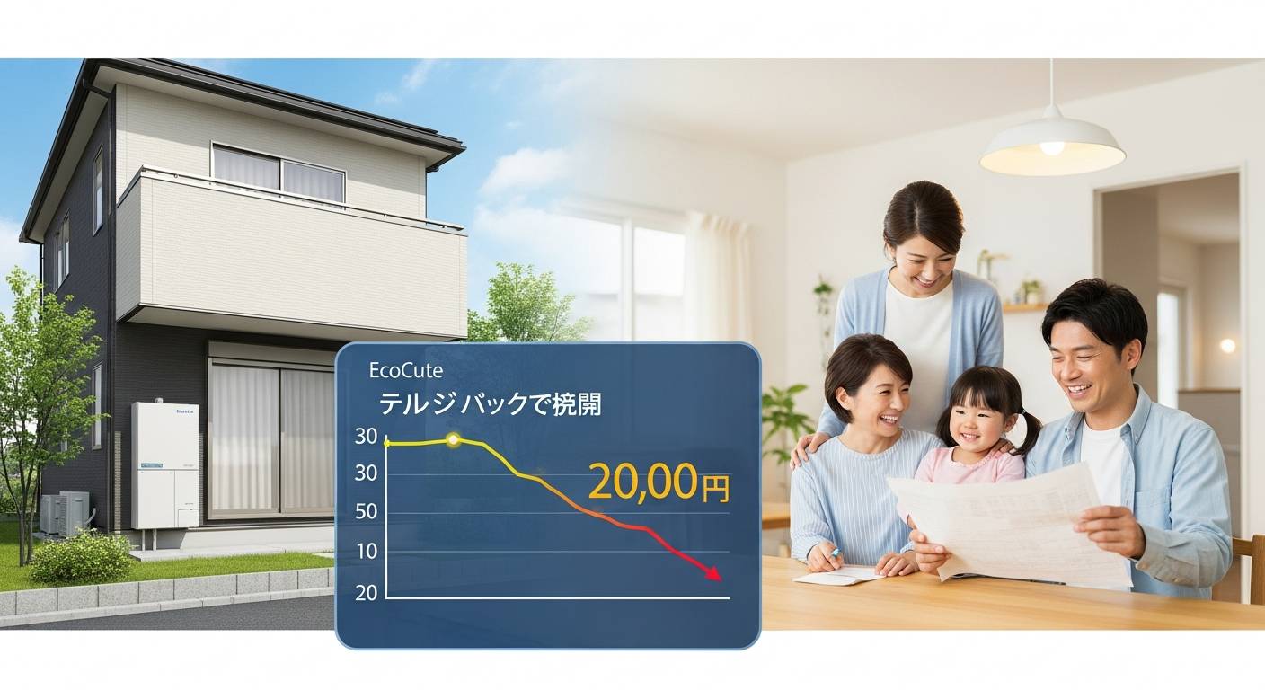 エコキュートで電気代削減に成功した我が家の具体的な取り組み