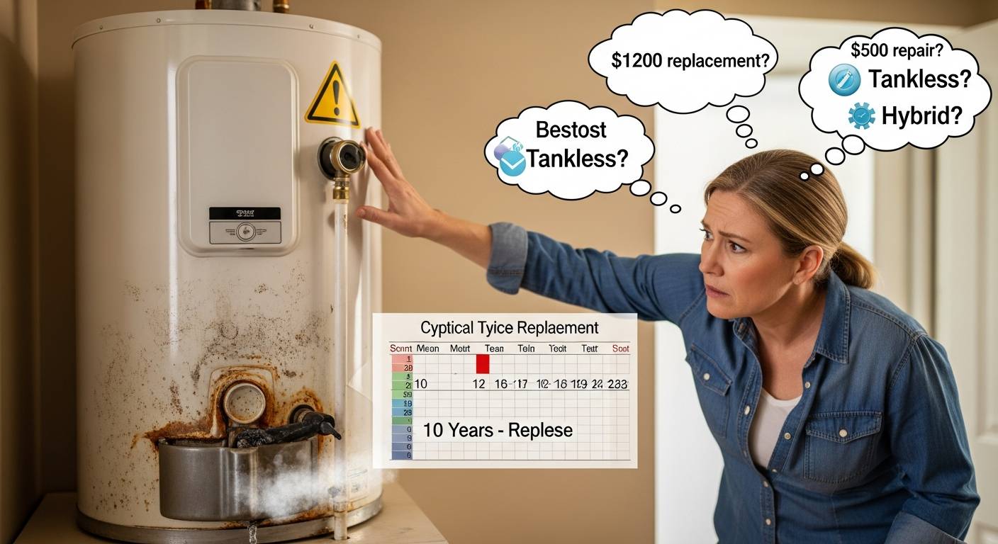 給湯器の寿命サインを見逃すな！交換時期の見極め方とコスト削減術