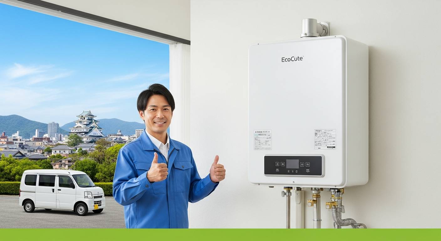 【2026年最新】福山市でエコキュート交換を即日で頼むならココがおすすめ