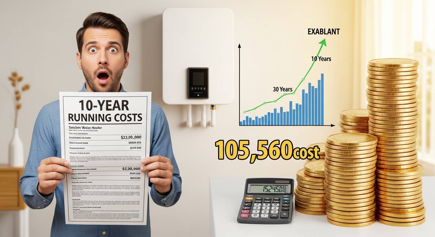 ガス給湯器の10年間のランニングコスト計算でわかった衝撃の真実