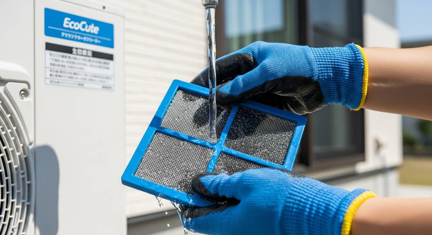 エコキュートの寿命を延ばすプロ直伝の水質管理とフィルターケアテクニック