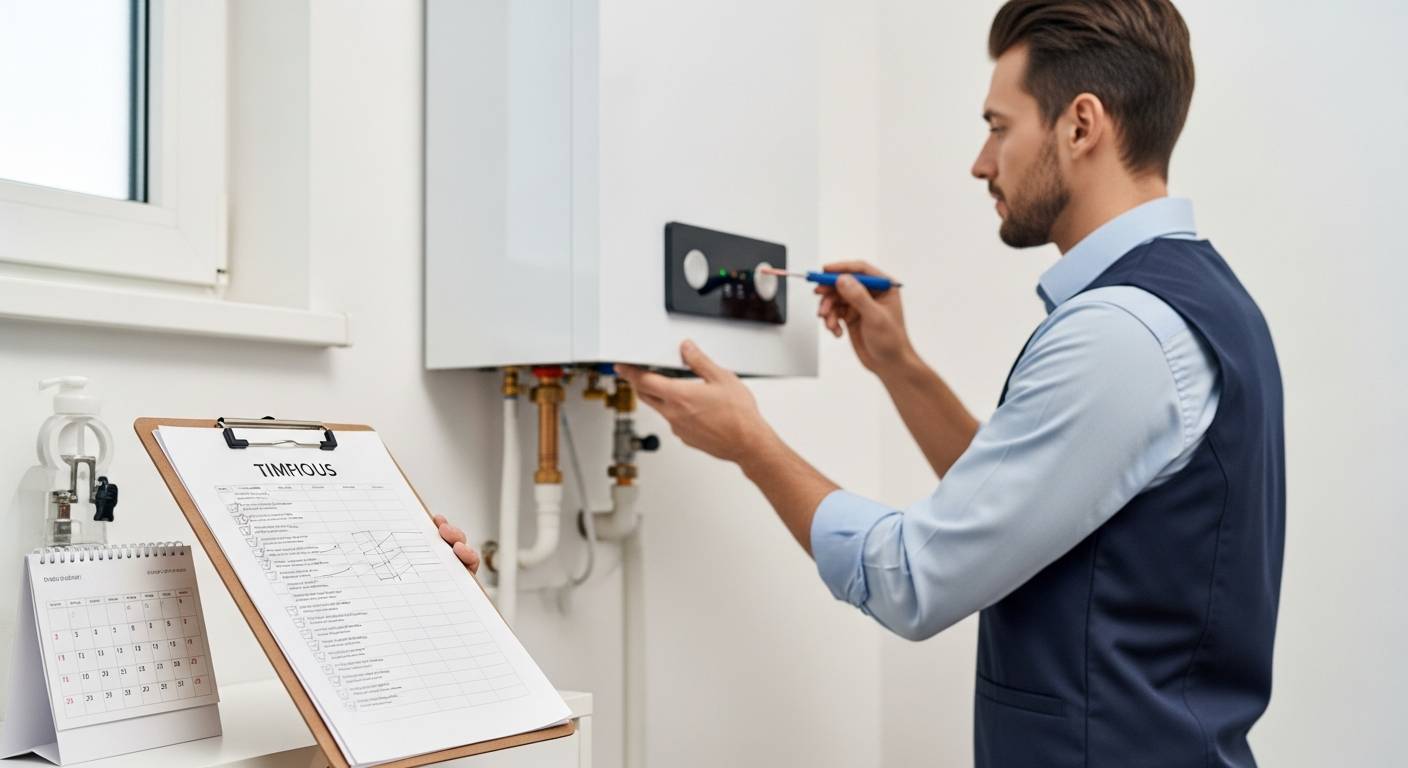 給湯器点検のタイミングと頻度！専門家が教える最適な管理スケジュール