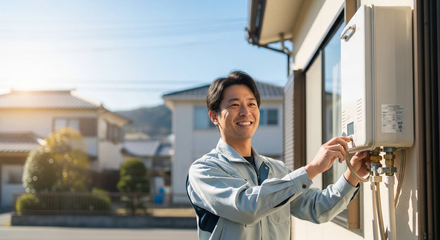 地域密着給湯器専門店の強み！福山市でのスピード交換