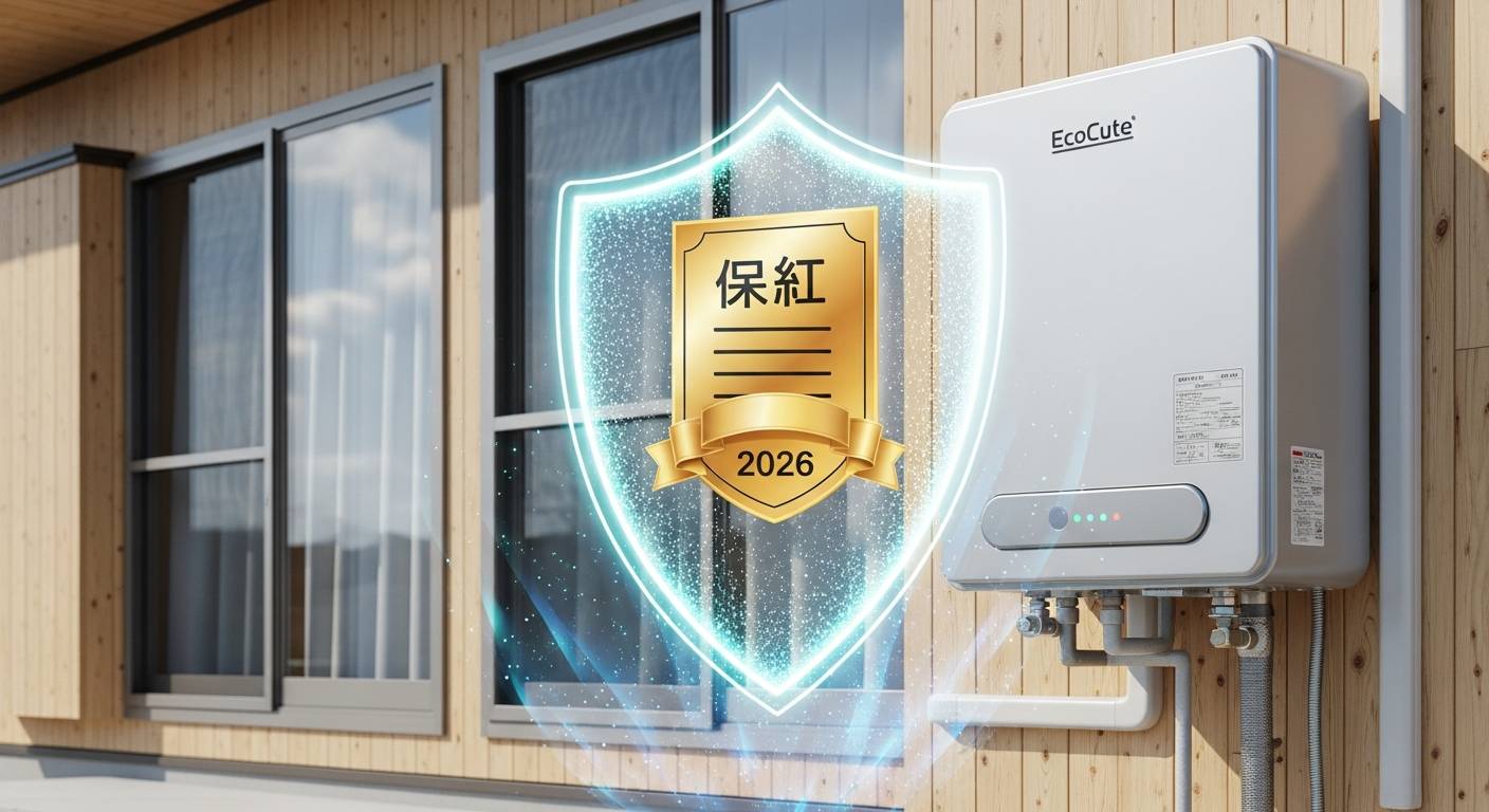 エコキュート水漏れ対処で損しないために！知っておきたい2026年の最新保証事情